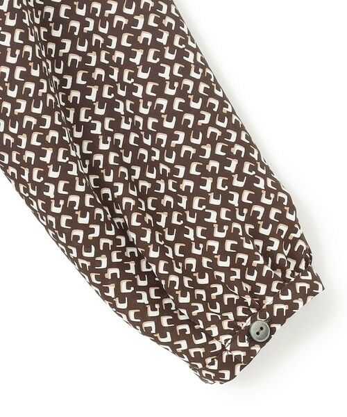 S size ONWARD(小さいサイズ) / エスサイズオンワード シャツ・ブラウス | 【洗える】モダンジオメトリックプリント ブラウス | 詳細9