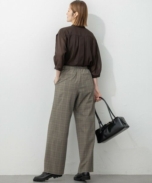 S size ONWARD(小さいサイズ) / エスサイズオンワード シャツ・ブラウス | 【洗える】シアービエラ タックデザイン ブラウス | 詳細6