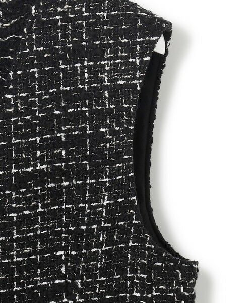 S size ONWARD(小さいサイズ) / エスサイズオンワード その他アウター | 【GLOW10月号掲載】GIOLICA オータム ツイード ジレ | 詳細13