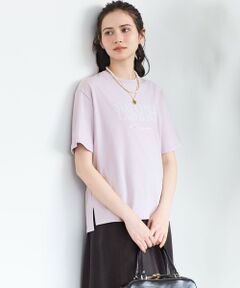 S size ONWARD(小さいサイズ) / エスサイズオンワード カットソー | 【SLOW/一部店舗限定】MVSコットン ロゴTシャツ