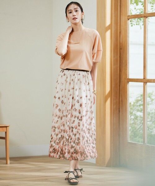 S size ONWARD(小さいサイズ) / エスサイズオンワード カットソー | シアーフライス Tシャツ | 詳細3