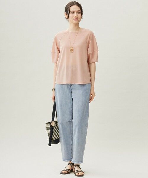 S size ONWARD(小さいサイズ) / エスサイズオンワード カットソー | 【カタログ掲載・洗える】シアーフライス Tシャツ | 詳細7