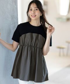 S size ONWARD(小さいサイズ) / エスサイズオンワード カットソー | 【洗える】ビスチェコンビ Tシャツ