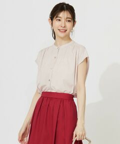 S size ONWARD(小さいサイズ) / エスサイズオンワード シャツ・ブラウス | 【接触冷感・UVカット・洗える】ハイストレッチスムース2WAY ブラウス