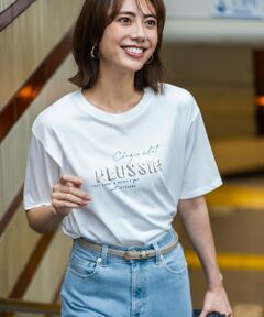 S size ONWARD(小さいサイズ) / エスサイズオンワード カットソー | 【洗える】ロゴ刺繍 Tシャツ