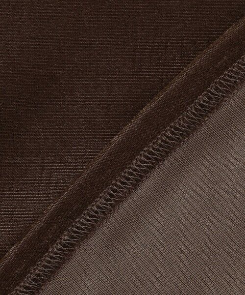 S size ONWARD(小さいサイズ) / エスサイズオンワード カットソー | 【洗える】シアーベロアドレープ Tシャツ | 詳細11