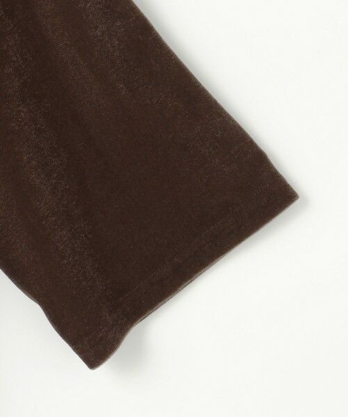 S size ONWARD(小さいサイズ) / エスサイズオンワード カットソー | 【洗える】シアーベロアドレープ Tシャツ | 詳細9