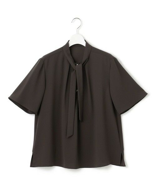 S size ONWARD(小さいサイズ) / エスサイズオンワード カットソー | 【UVカット/接触冷感/吸水速乾】ストレッチジョーゼット ボウタイ カットソー | 詳細9