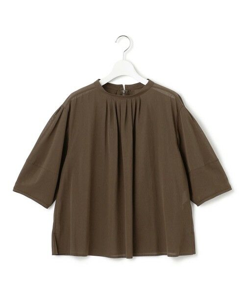 S size ONWARD(小さいサイズ) / エスサイズオンワード カットソー | 【洗える】クリアトリコットジャージー ギャザーフォルム カットソー | 詳細8