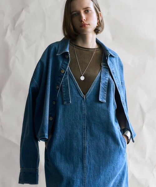 S size ONWARD(小さいサイズ) / エスサイズオンワード カットソー | 【洗える】シアーベロア リラックス Tシャツ | 詳細14