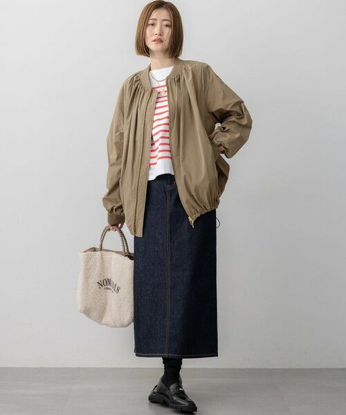 S size ONWARD(小さいサイズ) / エスサイズオンワード カットソー | 【洗える】Armor-lux パネルボーダー 長袖Tシャツ | 詳細6