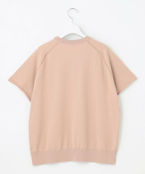 S size ONWARD(小さいサイズ) / エスサイズオンワード ニット・セーター | 【洗える】コットンループバックスウェット ニット | 詳細7