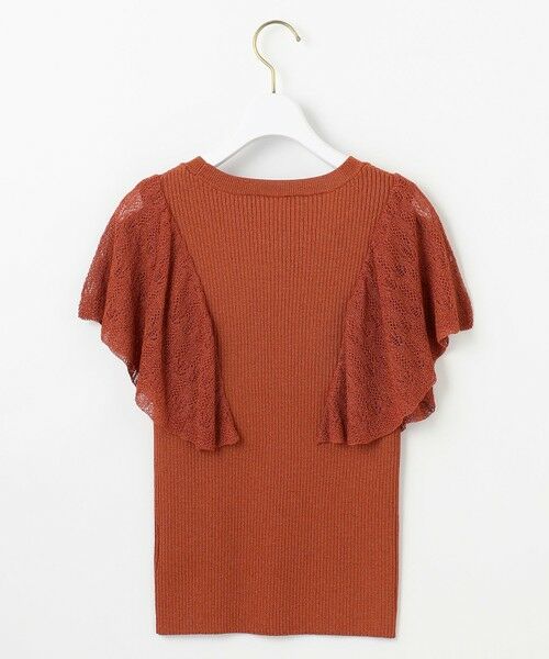 S size ONWARD(小さいサイズ) / エスサイズオンワード ニット・セーター | 【洗える】レーシーフレアスリーブ ニット | 詳細16