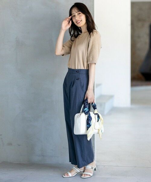 S size ONWARD(小さいサイズ) / エスサイズオンワード ニット・セーター | 【洗える】シャギースリーブ ニット | 詳細10