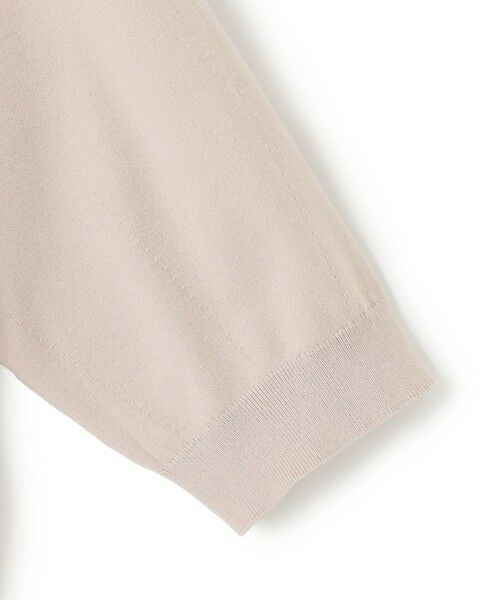 S size ONWARD(小さいサイズ) / エスサイズオンワード カーディガン・ボレロ | 【洗える/吊り干しOK】ヴィスコースストレッチ ポロニット カーディガン | 詳細15