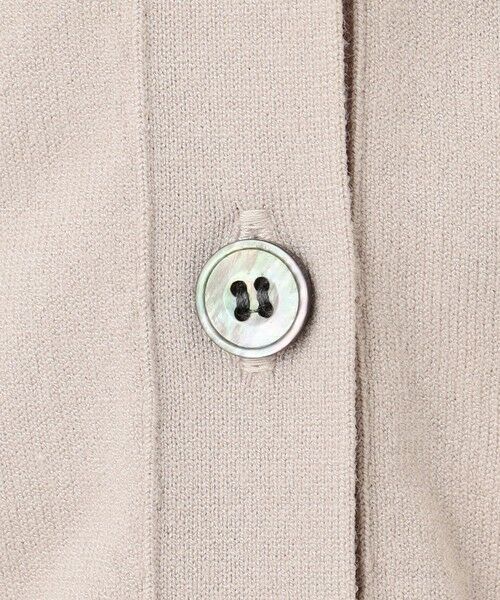 S size ONWARD(小さいサイズ) / エスサイズオンワード カーディガン・ボレロ | 【洗える/吊り干しOK】ヴィスコースストレッチ ポロニット カーディガン | 詳細17