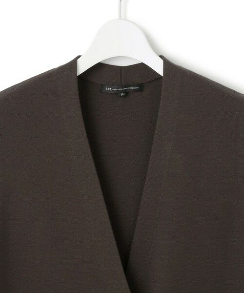 S size ONWARD(小さいサイズ) / エスサイズオンワード ベスト | 【洗える/吊り干しOK】ヴィスコースストレッチ ニットベスト | 詳細15