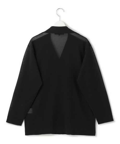 S size ONWARD(小さいサイズ) / エスサイズオンワード テーラードジャケット | 【洗える】シアー ダブルブレスト ニット ジャケット | 詳細6