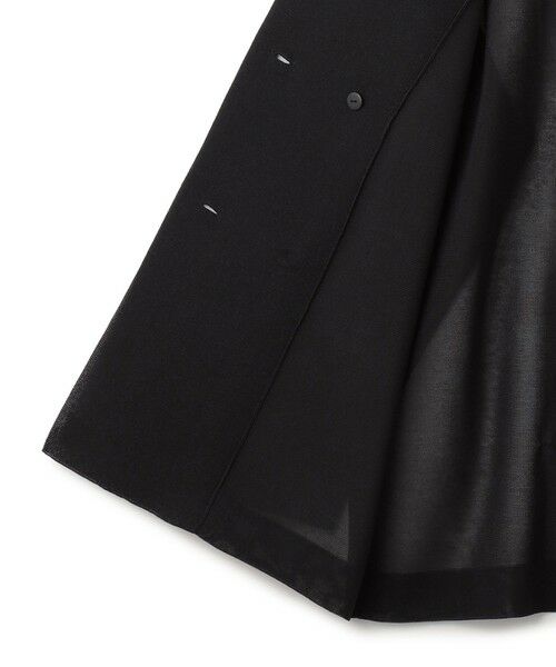 S size ONWARD(小さいサイズ) / エスサイズオンワード テーラードジャケット | 【洗える】シアー ダブルブレスト ニット ジャケット | 詳細12