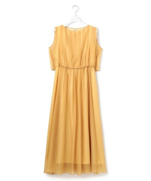 S size ONWARD(小さいサイズ) / エスサイズオンワード ドレス | 【APPLAUDIR】グロッシーオーガンザ ドレス | 詳細15