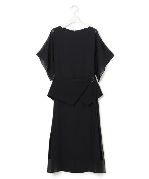 S size ONWARD(小さいサイズ) / エスサイズオンワード ドレス | 【APPLAUDIR】シフォンジョーゼット コンビドレス | 詳細6