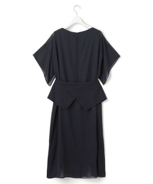S size ONWARD(小さいサイズ) / エスサイズオンワード ドレス | 【APPLAUDIR】シフォンジョーゼット コンビドレス | 詳細8