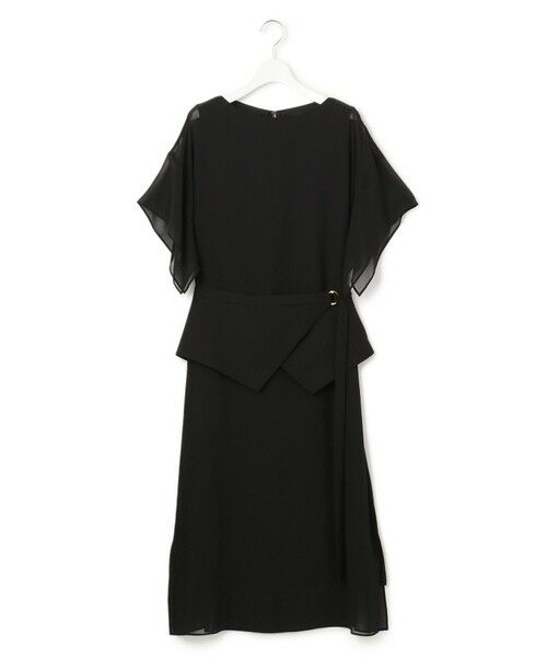 S size ONWARD(小さいサイズ) / エスサイズオンワード ドレス | 【APPLAUDIR】シフォンジョーゼット コンビドレス | 詳細19