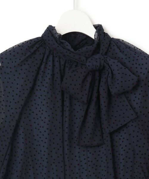 S size ONWARD(小さいサイズ) / エスサイズオンワード ドレス | 【APPLAUDIR】シアードットフロッキー ドレス | 詳細11