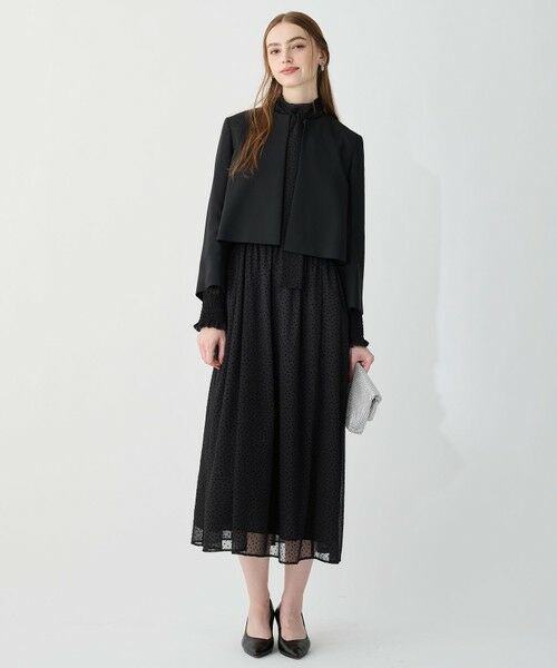 S size ONWARD(小さいサイズ) / エスサイズオンワード ドレス | 【APPLAUDIR】シアードットフロッキー ドレス | 詳細27