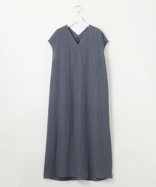 S size ONWARD(小さいサイズ) / エスサイズオンワード ロング・マキシ丈ワンピース | 【SLOW/一部店舗限定】ナチュラルピケワッシャー ワンピース | 詳細10