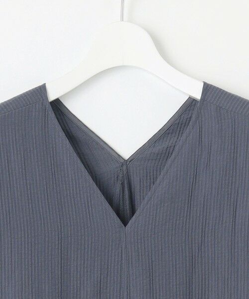 S size ONWARD(小さいサイズ) / エスサイズオンワード ロング・マキシ丈ワンピース | 【SLOW/一部店舗限定】ナチュラルピケワッシャー ワンピース | 詳細12