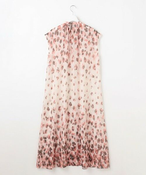 S size ONWARD(小さいサイズ) / エスサイズオンワード ロング・マキシ丈ワンピース | 【カタログ掲載・洗える】グラデーションペタルプリント ワンピース | 詳細11