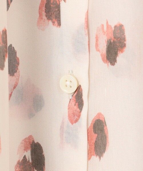 S size ONWARD(小さいサイズ) / エスサイズオンワード ロング・マキシ丈ワンピース | 【カタログ掲載・洗える】グラデーションペタルプリント ワンピース | 詳細9