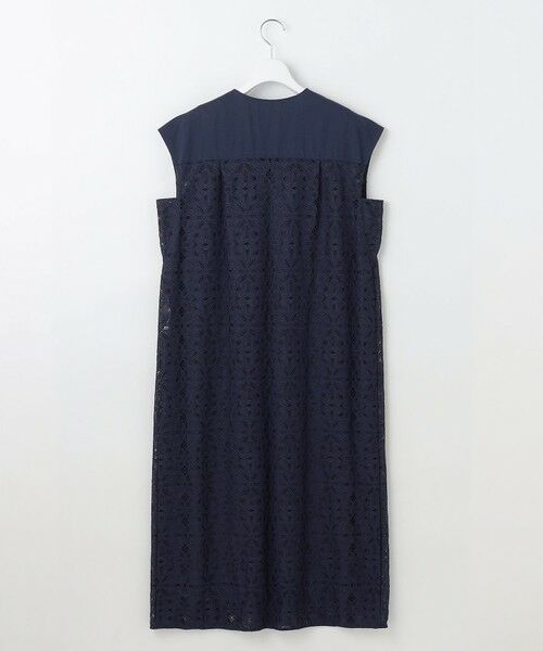 S size ONWARD(小さいサイズ) / エスサイズオンワード ロング・マキシ丈ワンピース | 【洗える】フラワータイルレース ワンピース | 詳細10