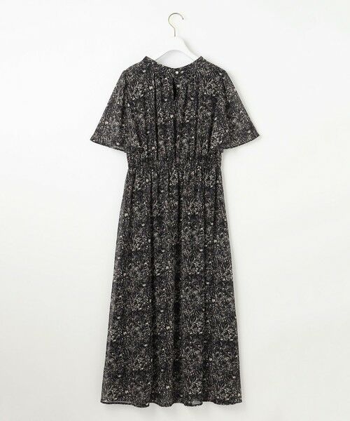 S size ONWARD(小さいサイズ) / エスサイズオンワード ロング・マキシ丈ワンピース | 【洗える】プリント ワンピース | 詳細15