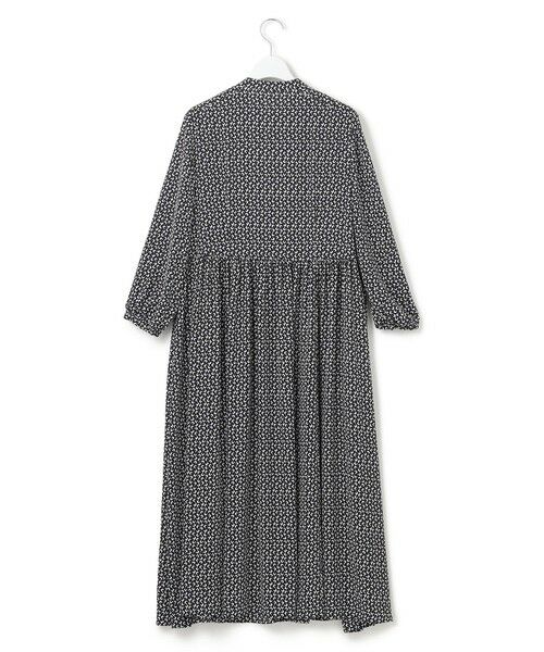 S size ONWARD(小さいサイズ) / エスサイズオンワード ロング・マキシ丈ワンピース | 【洗える】モダンジオメトリックプリント ワンピース | 詳細2