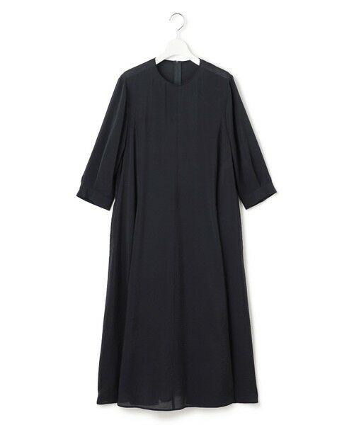 S size ONWARD(小さいサイズ) / エスサイズオンワード ロング・マキシ丈ワンピース | シアースパンオーガンジー ワンピース | 詳細8