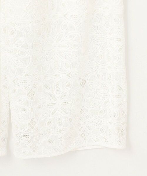S size ONWARD(小さいサイズ) / エスサイズオンワード その他パンツ | 【カタログ掲載・洗える】フラワータイルレース パンツ | 詳細6