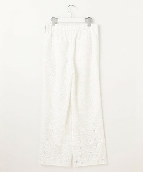 S size ONWARD(小さいサイズ) / エスサイズオンワード その他パンツ | 【カタログ掲載・洗える】フラワータイルレース パンツ | 詳細8
