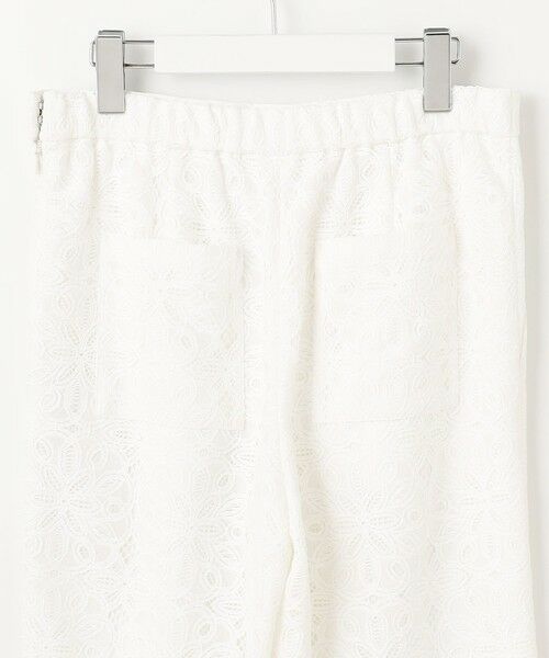 S size ONWARD(小さいサイズ) / エスサイズオンワード その他パンツ | 【カタログ掲載・洗える】フラワータイルレース パンツ | 詳細9