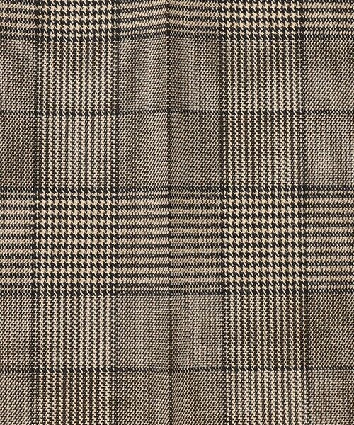 S size ONWARD(小さいサイズ) / エスサイズオンワード その他パンツ | 【洗える】ドライ2WAYストレッチ チェック テーパード パンツ | 詳細11