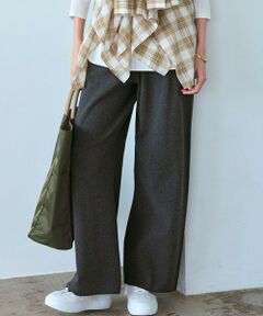 S size ONWARD(小さいサイズ) / エスサイズオンワード その他パンツ | 【VERY9月号掲載/洗える/吊り干しOK】ヴィスコースストレッチ ワイド パンツ