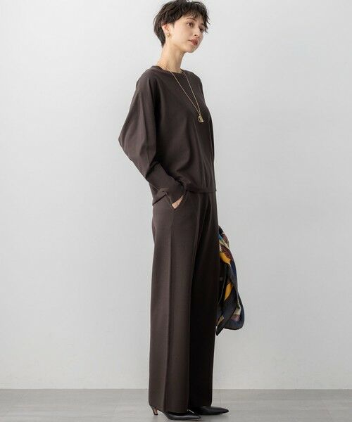 S size ONWARD(小さいサイズ) / エスサイズオンワード その他パンツ | 【VERY9月号掲載/洗える/吊り干しOK】ヴィスコースストレッチ ワイド パンツ | 詳細29