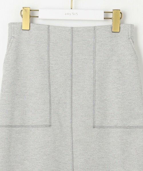 S size ONWARD(小さいサイズ) / エスサイズオンワード ミニ・ひざ丈スカート | 【洗える】ラメ裏毛 スカート | 詳細5