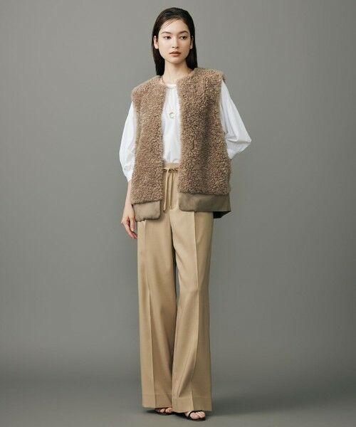 S size ONWARD(小さいサイズ) / エスサイズオンワード シャツ・ブラウス | 【カタログ掲載】シアーソフトシャンブレークロップド丈 ブラウス | 詳細6