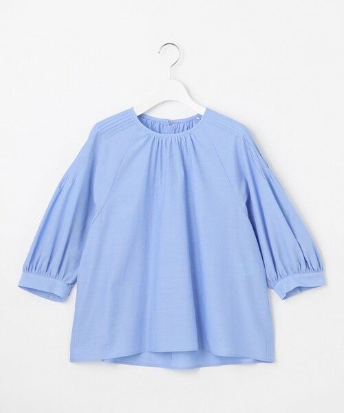 S size ONWARD(小さいサイズ) / エスサイズオンワード シャツ・ブラウス | 【カタログ掲載】シアーソフトシャンブレークロップド丈 ブラウス | 詳細10