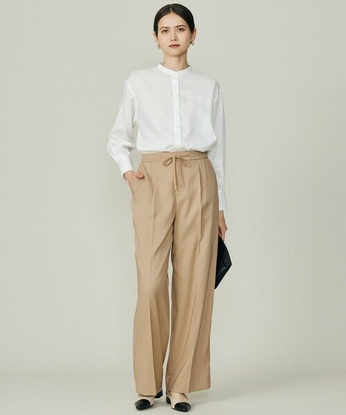 S size ONWARD(小さいサイズ) / エスサイズオンワード シャツ・ブラウス | SOMELOSバンドカラー ブラウス | 詳細2