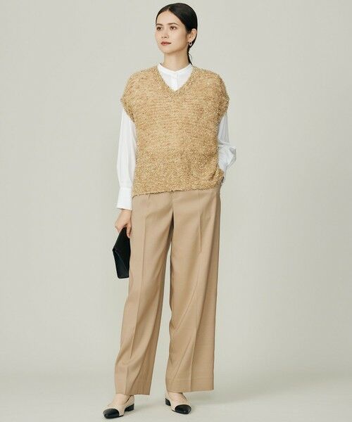 S size ONWARD(小さいサイズ) / エスサイズオンワード シャツ・ブラウス | SOMELOSバンドカラー ブラウス | 詳細3