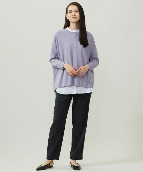 S size ONWARD(小さいサイズ) / エスサイズオンワード シャツ・ブラウス | SOMELOSバンドカラー ブラウス | 詳細9