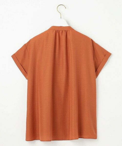 S size ONWARD(小さいサイズ) / エスサイズオンワード シャツ・ブラウス | 【洗える】バンドカラーレイヤード ブラウス | 詳細5